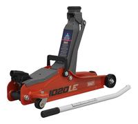 Trolley Jack 2 Tonne Low Profile Short Chassis - Red