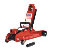 Sealey 1020LE Trolley Jack 2tonne Low Entry Short Chassis - Red