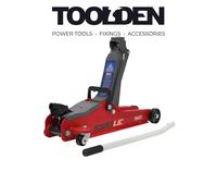 Sealey 1020LE Trolley Jack 2tonne Low Entry Short Chassis - Red