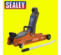 Sealey 1020LEO Trolley Jack 2tonne Low Entry Short Chassis - Orange