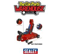 Sealey 1050Cx Trolley Jack 2Tonne Short Chassis