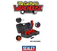 Sealey 1050CXD Trolley Jack 2 Tonne Short Chassis With Storage Case