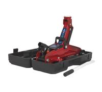 Sealey Trolley Jack 2tonne Short Chassis with Storage Case 1050CXD