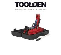 Sealey 1050CXD Trolley Jack 2tonne Short Chassis with Storage Case