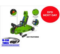 Sealey Trolley Jack Short Chassis 2 Tonne Hi-Vis