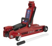 Sealey Low Profile Short Chassis Trolley Jack 2 Tonne 1050CXLE