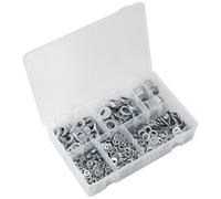Sealey AB055WA Flat Washer Assortment 1070Pc M5-M16 Form A Metric