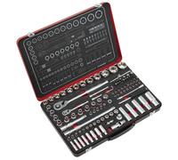 Sealey 108 Piece Premier Platinum Socket Set 1/4" & 1/2" Square Drive AK7926