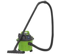Sealey Sealey Bagless Wet Dry Vac green/black