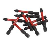 Pozi #2 Impact Power Tool Bits 50mm - 10pc