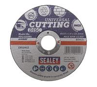 Sealey Ø115 x 1.6mm Universal Cutting Disc Ø22mm Bore - PTC/115MC