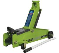 Sealey 1153CXHV Trolley Jack 3tonne Long Chassis Heavy-Duty Hi-Vis