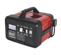 Sealey 12/24V Battery Charger Fast Vehicle Car Van Caravan Booster 19A 230V