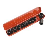 Sealey Ak682 Impact Socket Set 12Pc 3/8Sq Drive Metric/Imperial