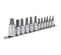 Sealey 12 Piece Combination Drive Torx Socket Bit Set