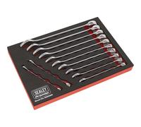 Sealey 12 Piece Combination Spanner Set in Module Tray