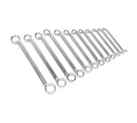 Sealey Premier Offset Double End Ring Spanner Set 12Pc Ak6328