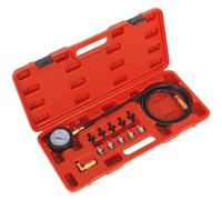 Sealey Oil Pressure Test Kit 12 Piece