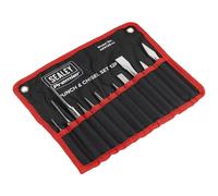 Sealey 12 Piece Punch and Chisel Set