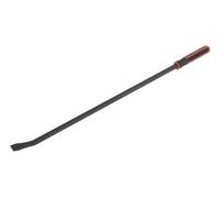 Sealey 1220mm Heavy Duty Pry Bar With Hammer Cap Blackened Finish Ak9134