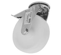 Sealey SCW4125SBLEM Heavy-Duty Nylon Castor Wheel Bolt Hole With Total Lock Ø125Mm - Trade
