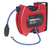 Retractable Air Hose Reel 12m Ø6.5mm ID - PU Hose