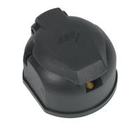 Sealey 12V 13-Pin Euro Towing Socket Trailer Hitch Tow Plastic - Black Tb52