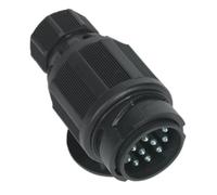Sealey Towing Plug 13-Pin Euro Plastic 12V Twin Inlet