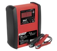 Sealey 12V/15A 24V/10A Intelligent Speed Charge Battery Charger/Maintainer