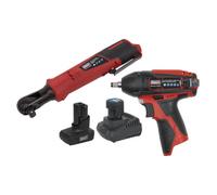 Sealey CP1200COMBO8 2 x 12V Cordless Power Tool Combo Kit