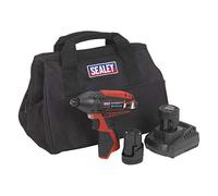 Sealey CP1203KIT SV12 Series 1/4"Hex Drive Cordless Impact Driver Kit 12V 1.5