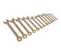 Sealey NS001 Combination Spanner Set 13Pc 8-32Mm - Non-Sparking