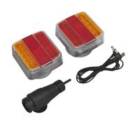 Sealey 13-Pin Wireless Smd Led Trailer Light Set 2Pc