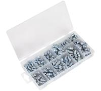 Sealey AB009GN Grease Nipple Assortment 130Pc - Metric Bsp & Unf