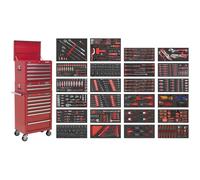 Sealey Superline PRO® 14 Drawer Tool Chest Combination with 447pc Tool Kit - SPTCOMBO3R