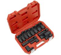Sealey 14 Piece 1/2" Drive Oxygen and Diesel Injector Window Socket Set 1/2"