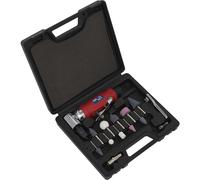 Sealey 15 Piece Air Die Grinder 90° Angle Kit