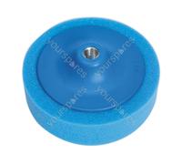 Sealey 150 x 50mm Buffing & Polishing Foam Head 5/8"UNC - Blue/Medium