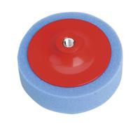 Sealey 150 x 50mm Buffing & Polishing Foam Head M14 x 2mm - Blue/Medium PTC/CH/M