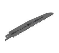 Sealey Reciprocating Saw Blade SRBRB611F 150mm 5-8 TPI Multipurpose Pack of 5
