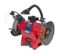 Sealey BG150XWL 150mm Bench Grinder & Wire Wheel Combination with Worklight 250W