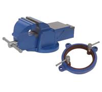 Sealey Professional Heavy-Duty Vice 150Mm With Swivel Base