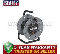 Sealey 15m Cable Reel with Thermal Trip 4 x 230V BCR153T