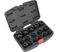 Sealey AK5624M Metric Impact Socket Set 1/2in Square Drive (16 Piece)