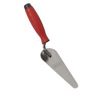 Sealey 160mm Stainless Steel Narrow Gauging Trowel, Rubber Handle - T1225