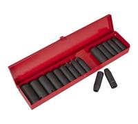 Sealey AK685 Impact Socket Set 16Pc Deep 1/2inSq Drive Metric/Imperial