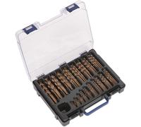 Sealey HSS Cobalt Fully Ground Drill Bit Assortment 170PC 1-10MM