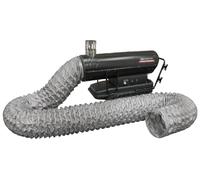 Sealey 170kBtu/hr Space Warmer® Kerosene/Diesel Heater & 5m Ducting - ABI1700COMBO