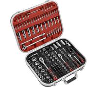 Sealey AK7981 Socket Set 172Pc 1/4in 3/8in & 1/2inSq Drive Walldrive®