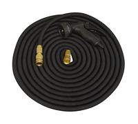 Sealey 17mm Expandable Garden Hose Black 15m Premium GH15E